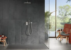 Receveur De Douche|Villeroy & Boch Receveur de douche 90 x 120 x 4 cm, Quaryl, anthracite, Squaro Infinity