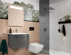 Receveur De Douche|Villeroy & Boch Receveur de douche 90 x 120 x 4 cm, Quaryl Marbre blanc, Squaro Infinity