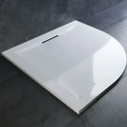 Receveur De Douche|Jacob Delafon Receveur de douche antidérapant 90 x 90 Flight Pure quart de rond blanc