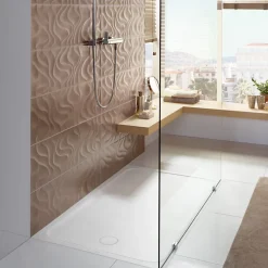Receveur De Douche|Villeroy & Boch Receveur de douche antidérapant 140 x 90 VILLEROY ET BOCH Lifetime Plus céramique blanc + Bonde blanc