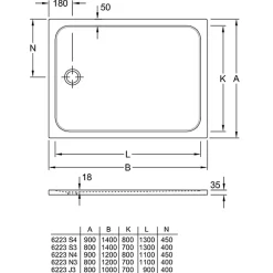 Receveur De Douche|Villeroy & Boch Receveur de douche antidérapant 140 x 90 VILLEROY ET BOCH Lifetime Plus céramique blanc + Bonde blanc