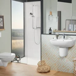 Receveur De Douche|Villeroy & Boch Receveur de douche antidérapant 140 x 90 VILLEROY ET BOCH Lifetime Plus céramique blanc + Bonde blanc