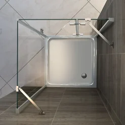 Receveur De Douche|Bernstein Receveur de douche carré - 90x90cm et système d'évacuation