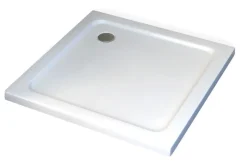 Receveur De Douche|Bernstein Receveur de douche carré - 90x90cm et système d'évacuation
