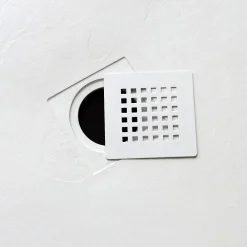 Receveur De Douche|Kiamami Valentina Receveur De Douche En Résine 150X80 Blanc Effet Pierre
