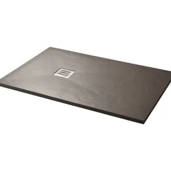 Planète Bain Receveur de douche extra plat 80x120 couleur taupe