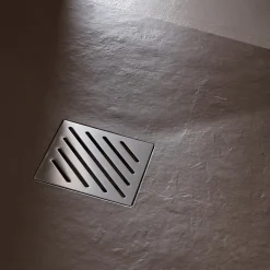 Planète Bain Receveur de douche extra plat à poser 80x140 couleur argile