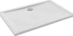 Jacob Delafon Receveur de douche extra-plat 80 x 120 cm blanc Edgar