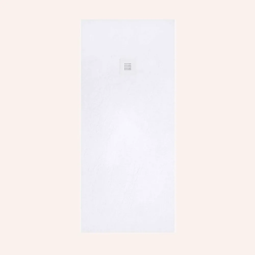 Receveur De Douche|Poalgi Receveur de douche extraplat blanc 80x160 cm Hos's -
