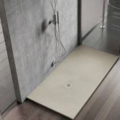 Poalgi Receveur de douche extraplat blanc perle 75x120 cm Hos's -