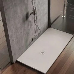 Poalgi Receveur de douche extraplat blanc 75x100 cm Hos's -