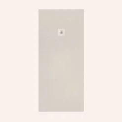 Poalgi Receveur de douche extraplat blanc ivoire 90x110 cm Hos's -