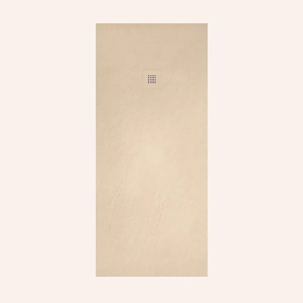 Receveur De Douche|Poalgi Receveur de douche extraplat blanc perle 100x180 cm Hos's -