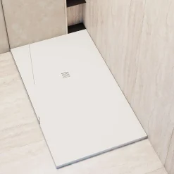 Receveur De Douche|Poalgi Receveur de douche extraplat blanc 70x140 cm Arena -