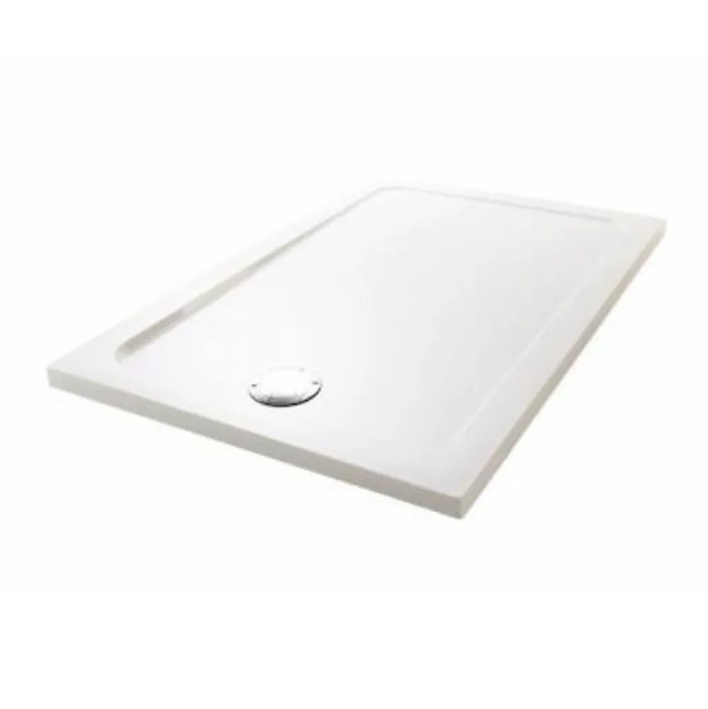 Receveur De Douche|Jacob Delafon Receveur de douche extra-plat 140 x 80 cm Flight Blanc