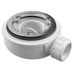 Receveur De Douche|Lavaberg Receveur de Douche Extraplat 160x90cm Beige - Résine Minérale - Antidérapant - Effet Ardoise - Bonde Incluse -
