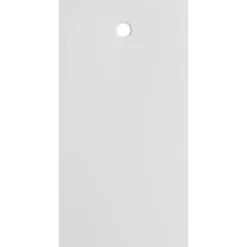 GoodHome Receveur de douche extra-plat l.80 x L.100 cm blanc anti dérapant, Leira