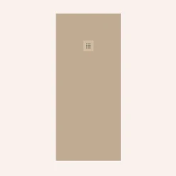 Poalgi Receveur de douche extraplat beige 90x100 cm Arena -