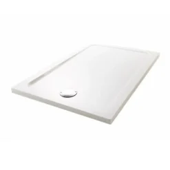Jacob Delafon Receveur de douche extra-plat 100 x 80 cm Flight Blanc