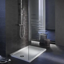 Jacob Delafon Receveur de douche extra-plat 100 x 80 cm Flight Blanc
