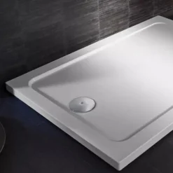 Jacob Delafon Receveur de douche extra-plat 100 x 80 cm Flight Blanc