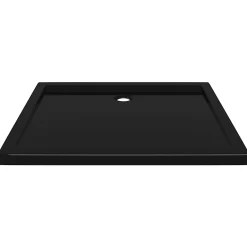 Receveur De Douche|Vidaxl Receveur de douche rectangulaire ABS Noir 70x90 cm