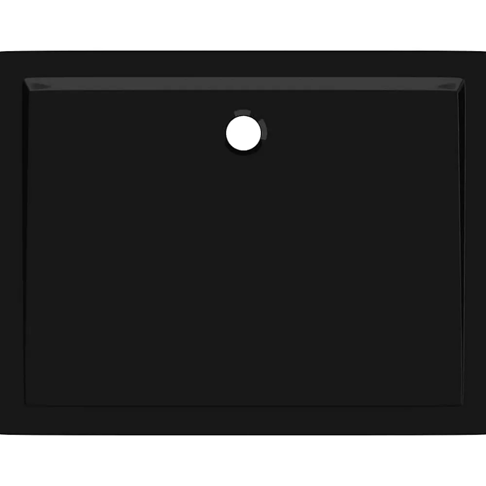 Receveur De Douche|Vidaxl Receveur de douche rectangulaire ABS Noir 70x90 cm