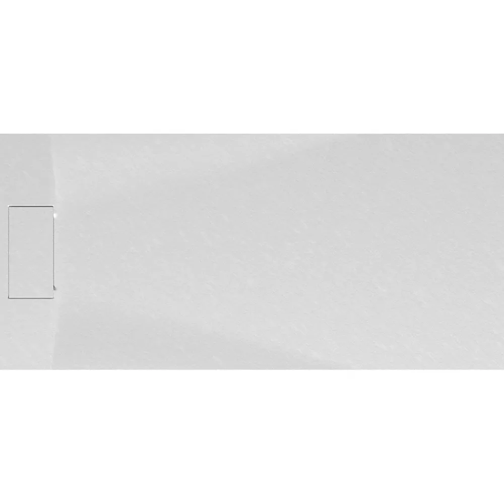 Schulte Receveur de douche 70x160 cm, blanc mat, Meg
