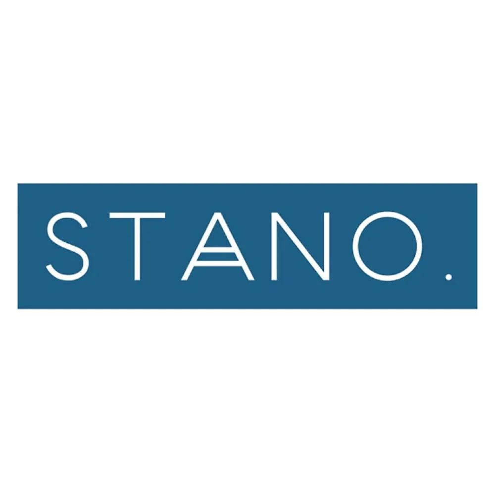 Stano Receveur de douche 70x160 cm extra plat ONDA en resine surface ardoisee blanc Grille inox