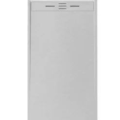 Receveur De Douche|Essebagno Receveur Résine 120 x 80 Façon Ardoise Blanc