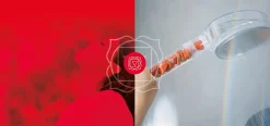 Change your life Recharge Jaspe Rouge pour douchette Tubo Vitalité 7ChakrasShower