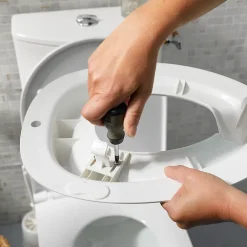 Abattant Wc|GoodHome Reducteur Abattant WC Yalu blanc