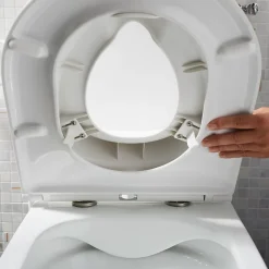 Abattant Wc|GoodHome Reducteur Abattant WC Yalu blanc