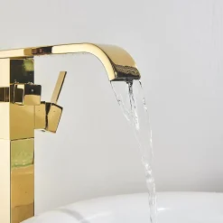 Robinet Lave-Mains|Rea Robinet autoportant Carat Gold