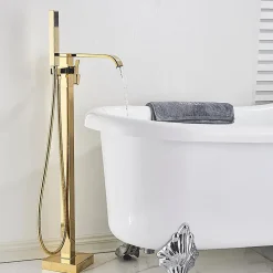 Robinet Lave-Mains|Rea Robinet autoportant Carat Gold