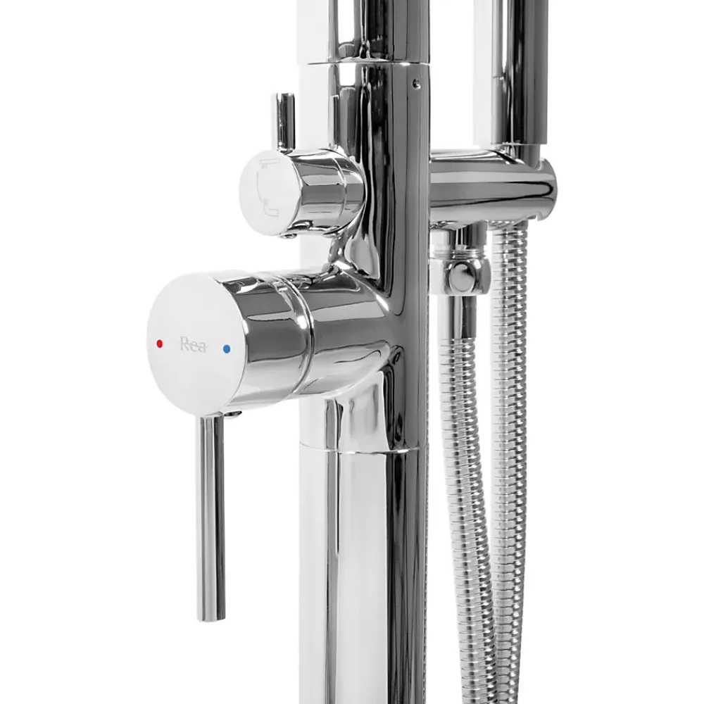 Rea Robinet autoportant Flores Chrome