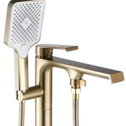 Rea Robinet autoportant Hass Brush Gold