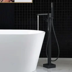 Robinet Lave-Mains|Rea Robinet autoportant St005 Tery Black