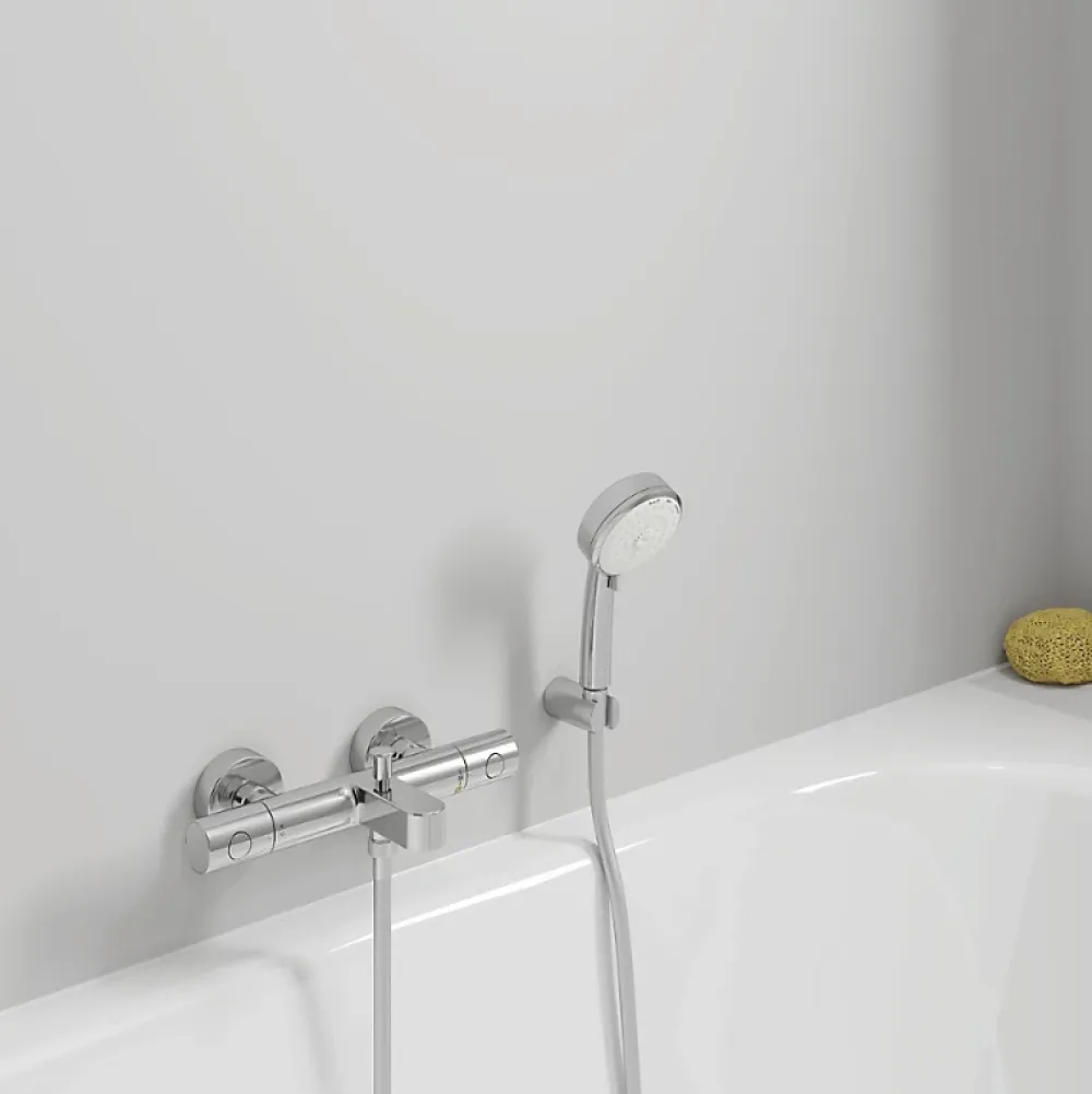 Grohe Robinet bain douche thermostatique Grohtherm 800 Cosmopolitan 1/2