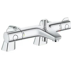 Robinet De Baignoire|Grohe Robinet bain thermostatique Grohtherm 800 avec colonnettes