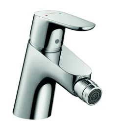Hansgrohe Robinet bidet Focus Chromé avec tirette et vidage