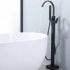 Colonne De Douche Mécanique|Homelody Robinet de Baignoire Cascade sur Pied Montage au Sol avec Douchette, pour Bain et Douche