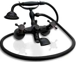 Rea Robinet de baignoire Retro Old Black