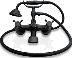 Rea Robinet de baignoire Retro Old Black