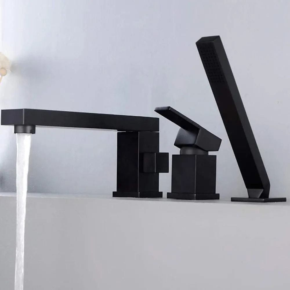 Robinet De Baignoire|Rea Robinet de baignoire Glen Black Trois Parties