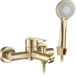 Robinet De Baignoire|Rea Robinet De Baignoire Ontario Js-11803Bg Brush Gold