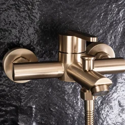 Robinet De Baignoire|Rea Robinet De Baignoire Ontario Js-11803Bg Brush Gold