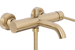 Robinet De Baignoire|Rea Robinet De Baignoire Lungo Brush Gold