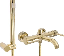 Rea Robinet de baignoire Lungo Gold