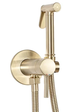 Rea Robinet de bidet encastré Lungo loop gold brush